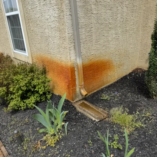 Wall Rust Stain